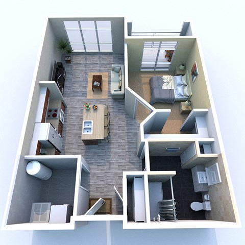 2100 North Mayfair Road Studio-2 Beds Apartment for Rent - Photo Gallery 6